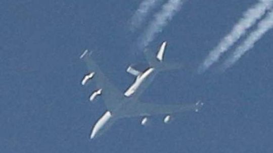 Samolot AWACS nad Lublinem i regionem