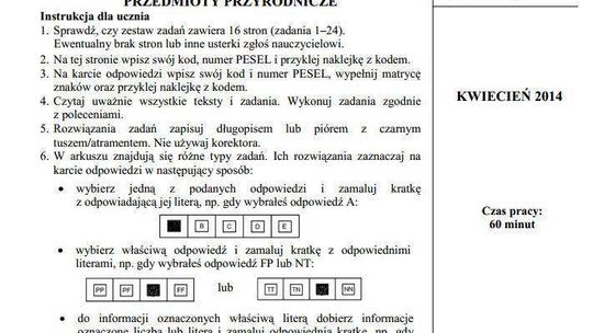 Egzamin gimnazjalny 2014. Arkusze matematyka