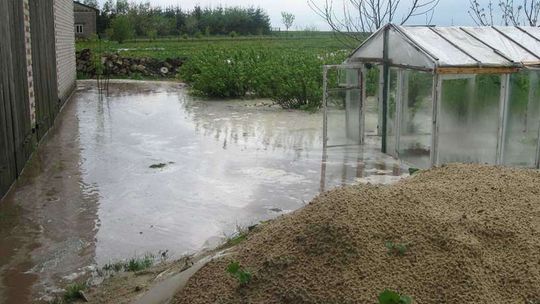 Palikije: Silna ulewa i podtopienia