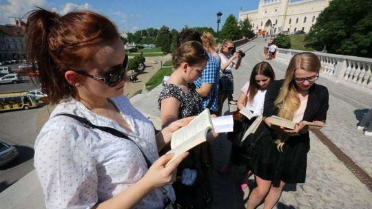 Miasto Poezji - flash mob