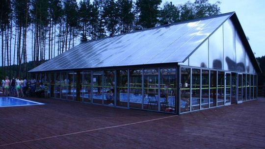 Krasnobród: Baseny na wyspie