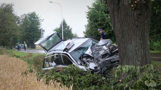 Wypadek na ul. Nałęczowskiej