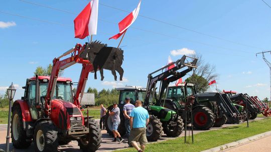 Protest rolników na dwójce