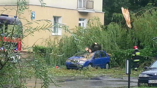 Ulewa w Lublinie (zdjęcia internautów)