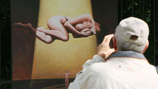 Wystawa plakatu Rafała Olbińskiego