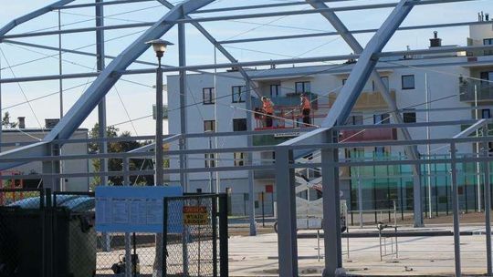 Budowa kortów tenisowych w Puławach