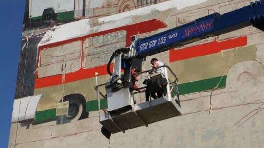 Nowy mural w centrum Lublina