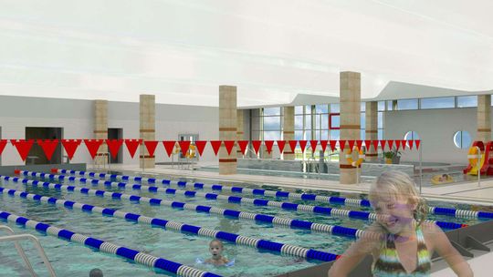 Basen w Wólce Rokickiej (wizualizacje)