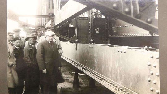 Budowa mostu w Puławach