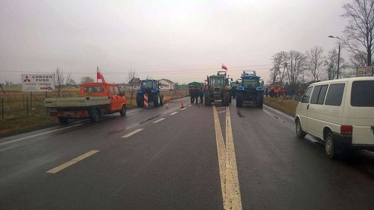 Protest rolników w Radzyniu Podlaskim