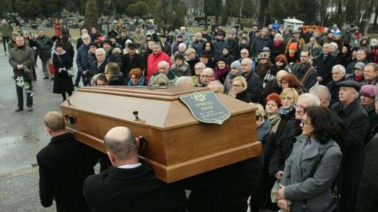 Pogrzeb redaktora Andrzeja Molika