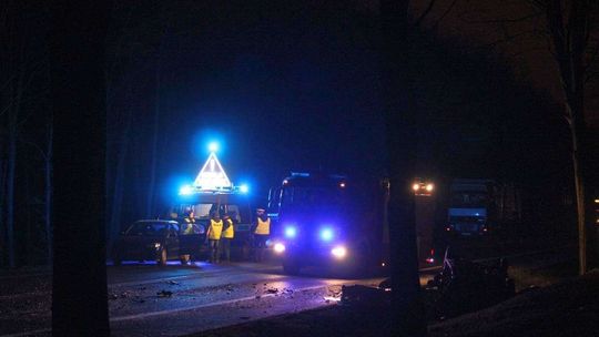 Wypadek w Janowie koło Chełma