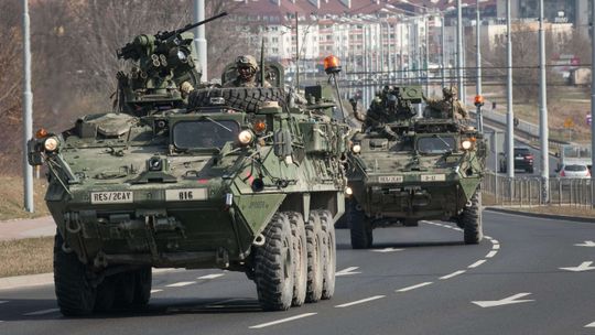 Wyjazd wojska USA z Lublina