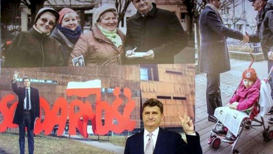 Palikot na konwencji wyborczej w Lublinie