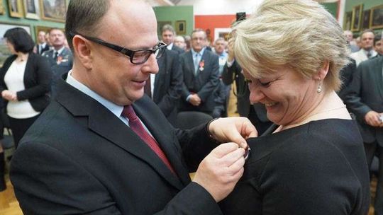 Wręczenie odznaczeń Honorowym Dawcom Krwi Wręczenie odznaczeń Honorowym Dawcom Krwi