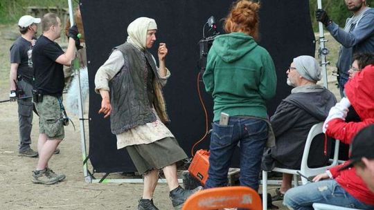 Na planie „Wołynia” Na planie „Wołynia”