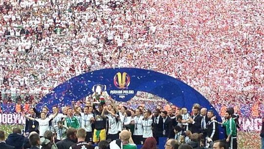 Legia Warszawa z Pucharem Polski 