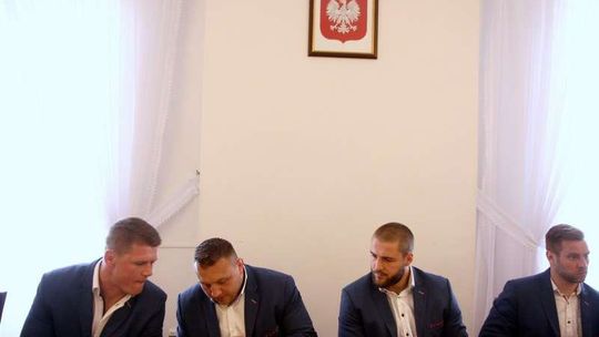 Kadra Rugby u prezydenta miasta Krzysztofa Żuka