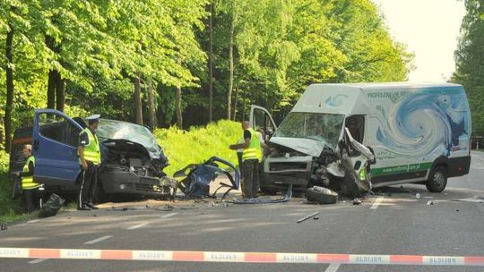 Wypadek w Pułankowicach. Zginął kierowca