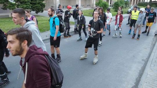 Nightskating w Lublinie Nightskating w Lublinie