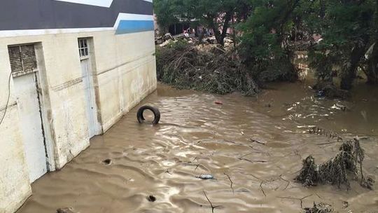 Tbilisi po powodzi