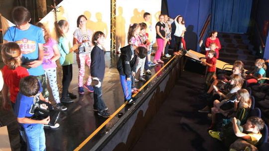 Warsztaty dla dzieci w teatrze Andersena