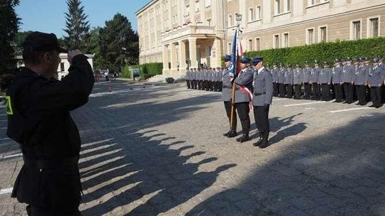 Ślubowanie policjantów