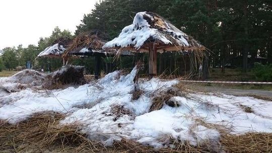 Podpalenie w Okunince Podpalenie w Okunince