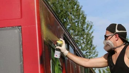 Nowe graffiti na ul. Zana