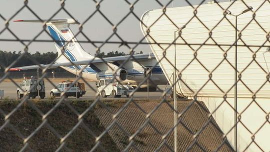 Iljuszyn Ił-76 wylądował na lotnisku Lublin