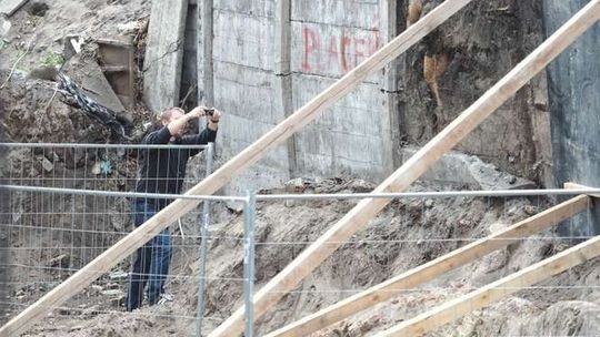 Odkrycie przy ul. Wyszyńskiego Odkrycie przy ul. Wyszyńskiego