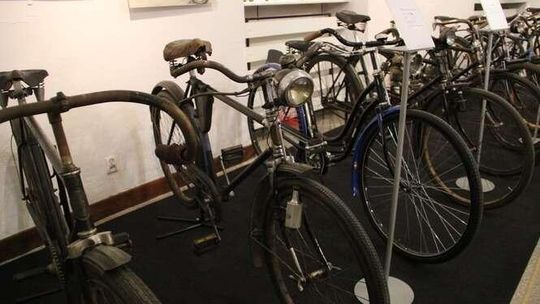 Rowerowa wystawa w bialskim muzeum 