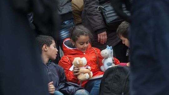 Uchodźcy na pograniczu serbsko-chorwackim