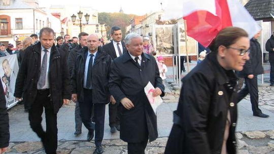 Jarosław Kaczyński w Chełmie