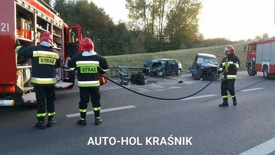 Wypadek na obwodnicy Kraśnika