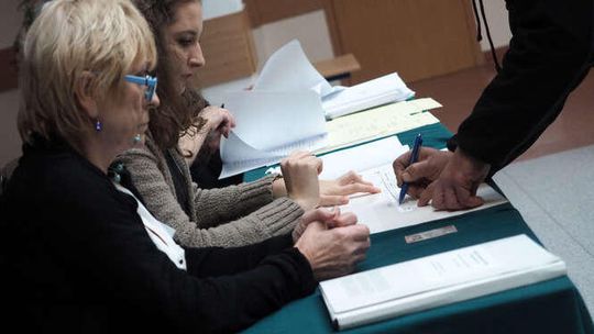 Komisja w SP 21 przy ul. Zuchów w Lublinie