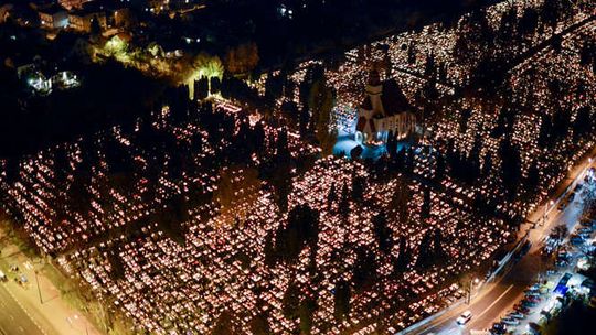 Lubelskie cmentarze z lotu ptaka