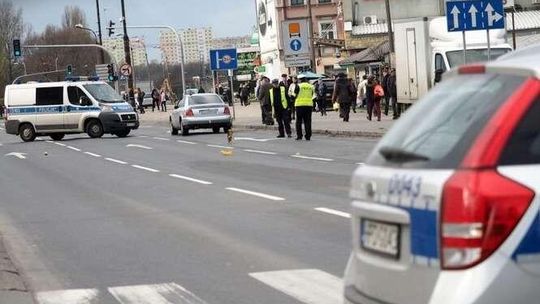 Wypadek na al. Tysiąclecia
