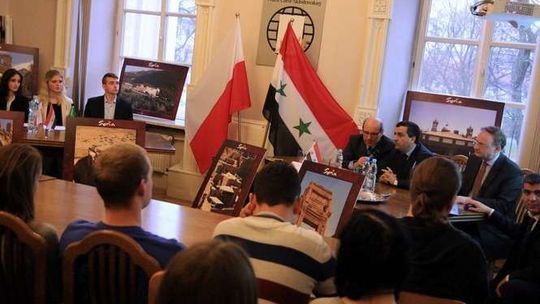 Ambasador Syrii Dr Idris Mayya na Wydziale Politologii UMCS