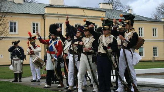 Marsz uczniów I LO w Puławach