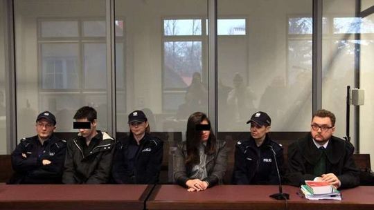 Zuzanna M. i Kamil N. przed ogłoszeniem wyroku Zuzanna M. i Kamil N. przed ogłoszeniem wyroku