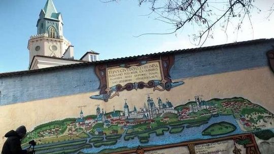 Uroczyste odsłonięcie muralu na Starym Mieście w Lublinie