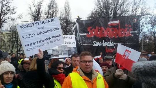 Manifestacja KOD w Lublinie