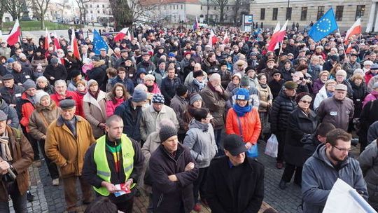 Demonstracja KOD w Lublinie