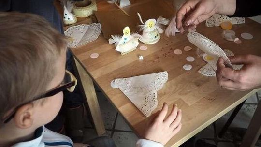 Białe Aniołkowo - warsztaty w Klasztorze Ojców Dominikanów