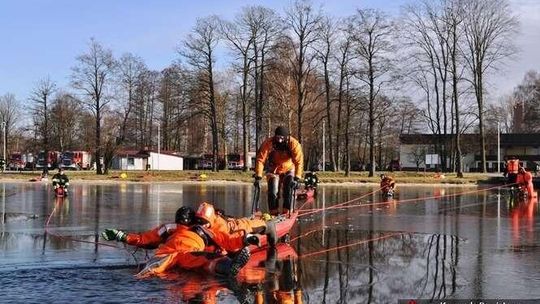 Ćwiczenia strażaków w Filreju