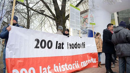 Manifestacja w obronie stadnin Manifestacja w obronie stadnin