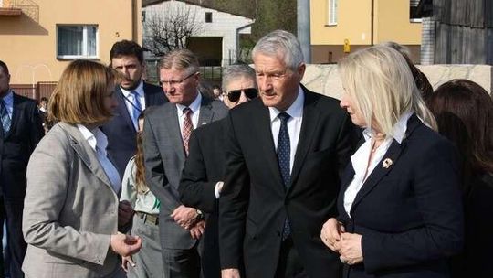 Thorbjorn Jagland, sekretarz Rady Europy we Frampolu