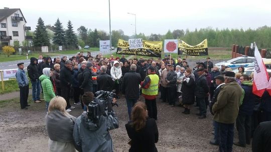 Protest w Czerniejowie