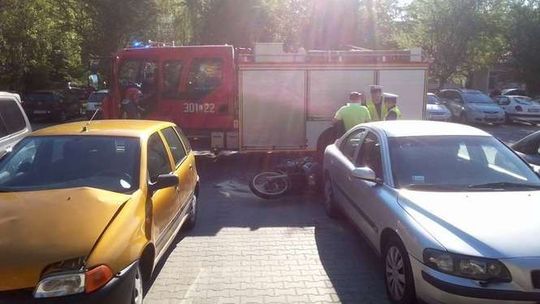 Wypadek na ul. Zana w Lublinie